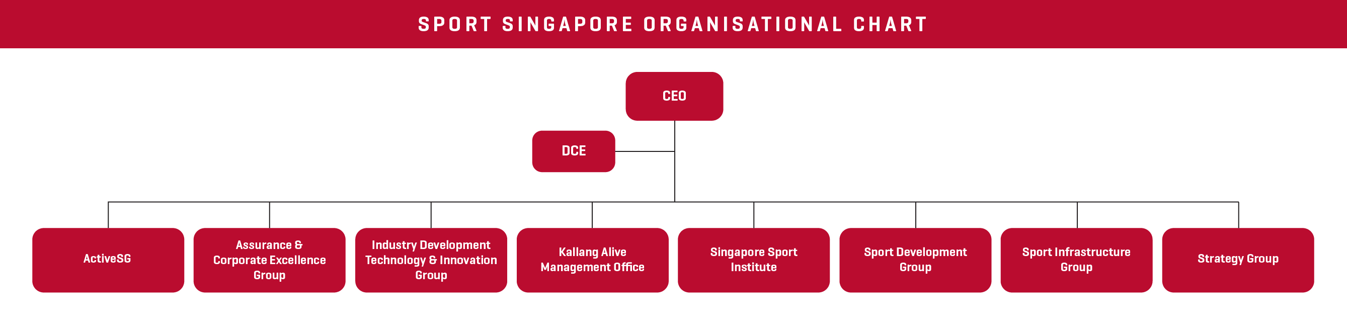 Sport Singapore Organisational Chart